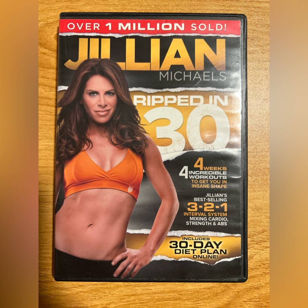 Jillian Michaels exercise video